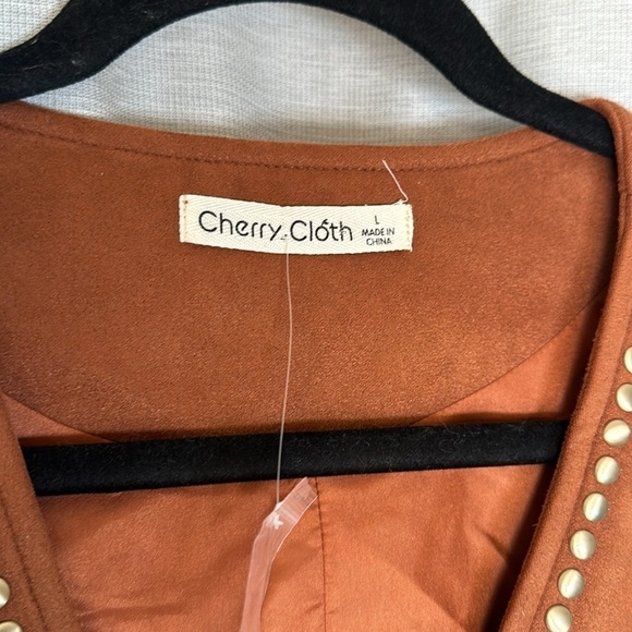 CHERRY CLOTH SWAID VEST SIZE(L) - Picture 6 of 8